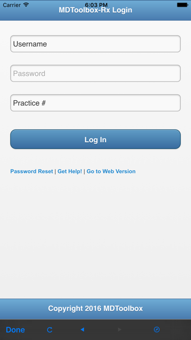 Screenshot 2 of MDToolbox Rx App