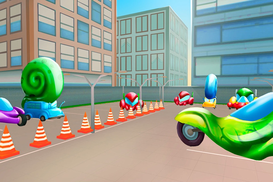 Crazy Parking Auto 3D screenshot 2