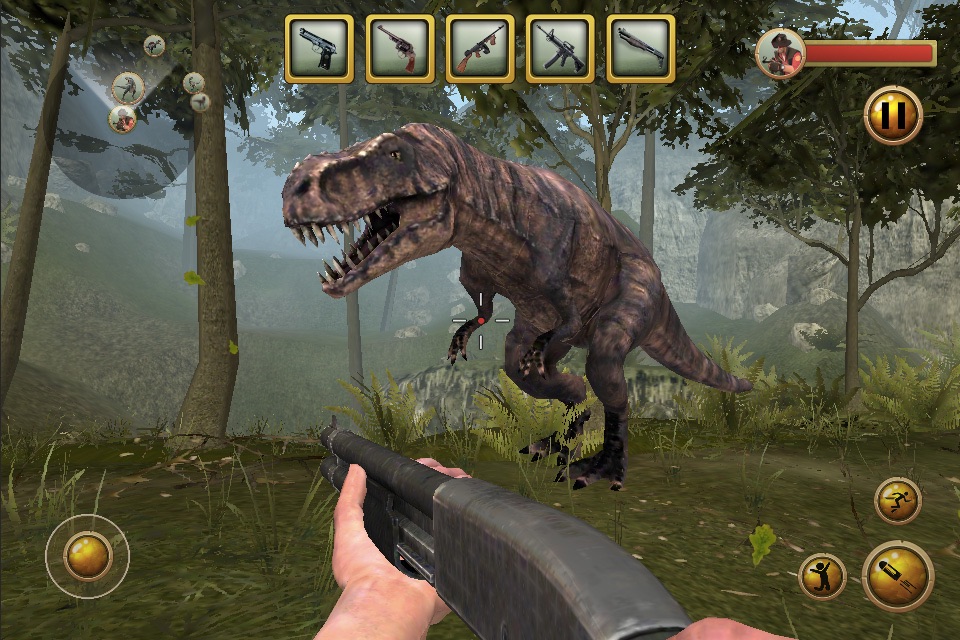 Primal Dinosaur Hunter Simulator HD Free 2016 screenshot 2