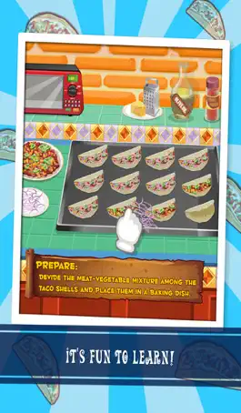 Game screenshot Tessa’s Taco’s – learn how to bake your taco’s in this cooking game for kids hack