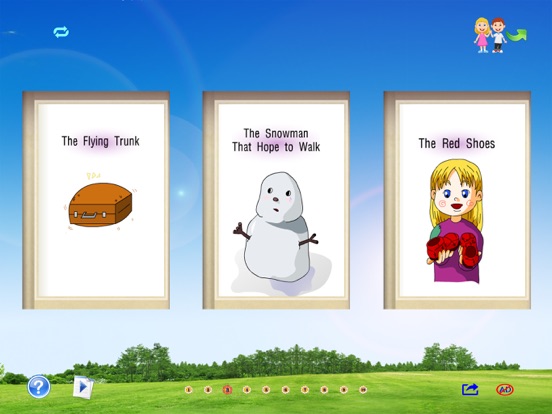 Audiobooks:children's favorite fairy tales 5 iPad screenshot 5 - Book app