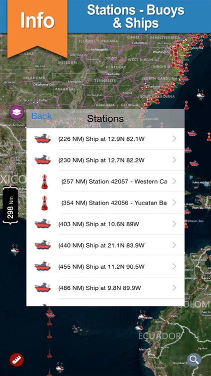 NOAA Buoy - Real Time Data on Stations & Ships