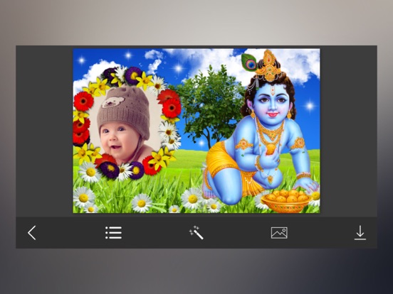 Radhe Krishna Photo Frames - Instant Frame Maker & Photo Editorのおすすめ画像4