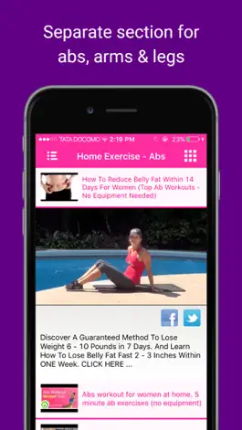 Game screenshot Simple Home Health Exercises: Easy fitness workout hack