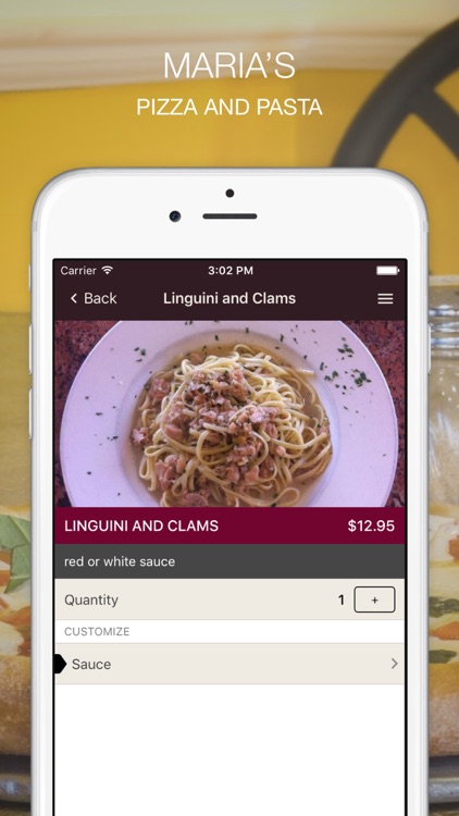 Maria's Pizza & Pasta