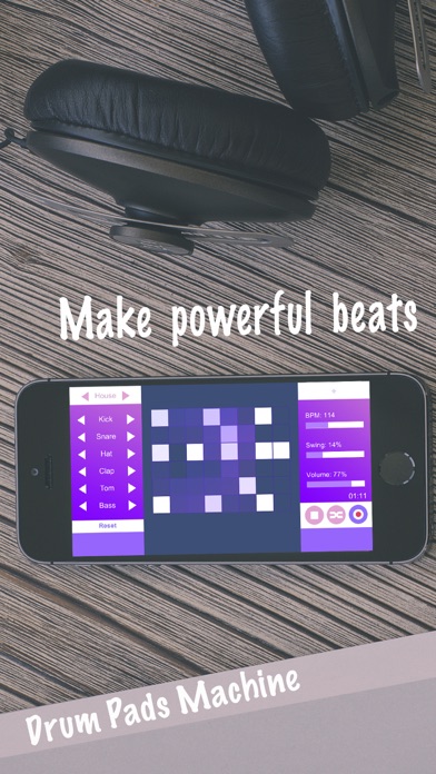 Screenshot #2 pour Drum Pads Machine - Beat Maker