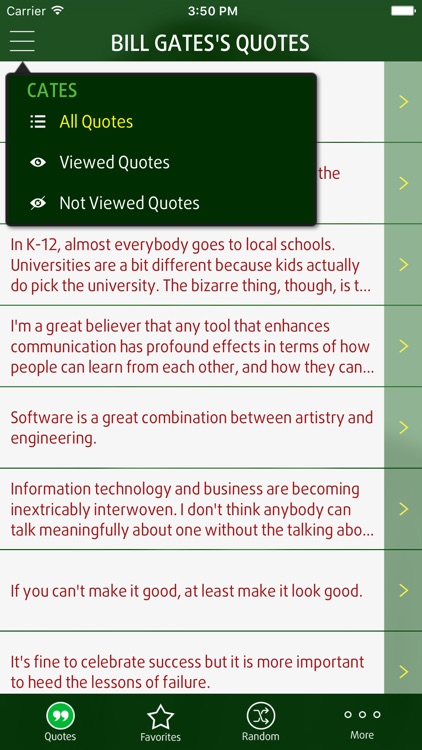 Quotes from Bill Gates screenshot-3