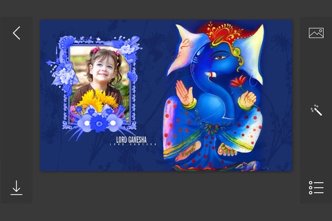 Ganesh Photo Frames - make eligant and awesome photo using new photo frames screenshot 4