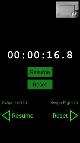 Hands-free Stopwatch: use hand gestures to control timer for swimming and kitchenのおすすめ画像1