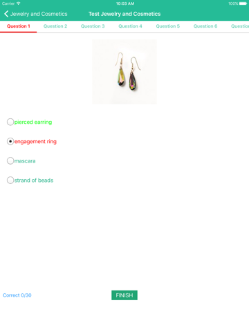 Learn English by Picture and Sound - Easy to learn english vocabulary iPad screenshot