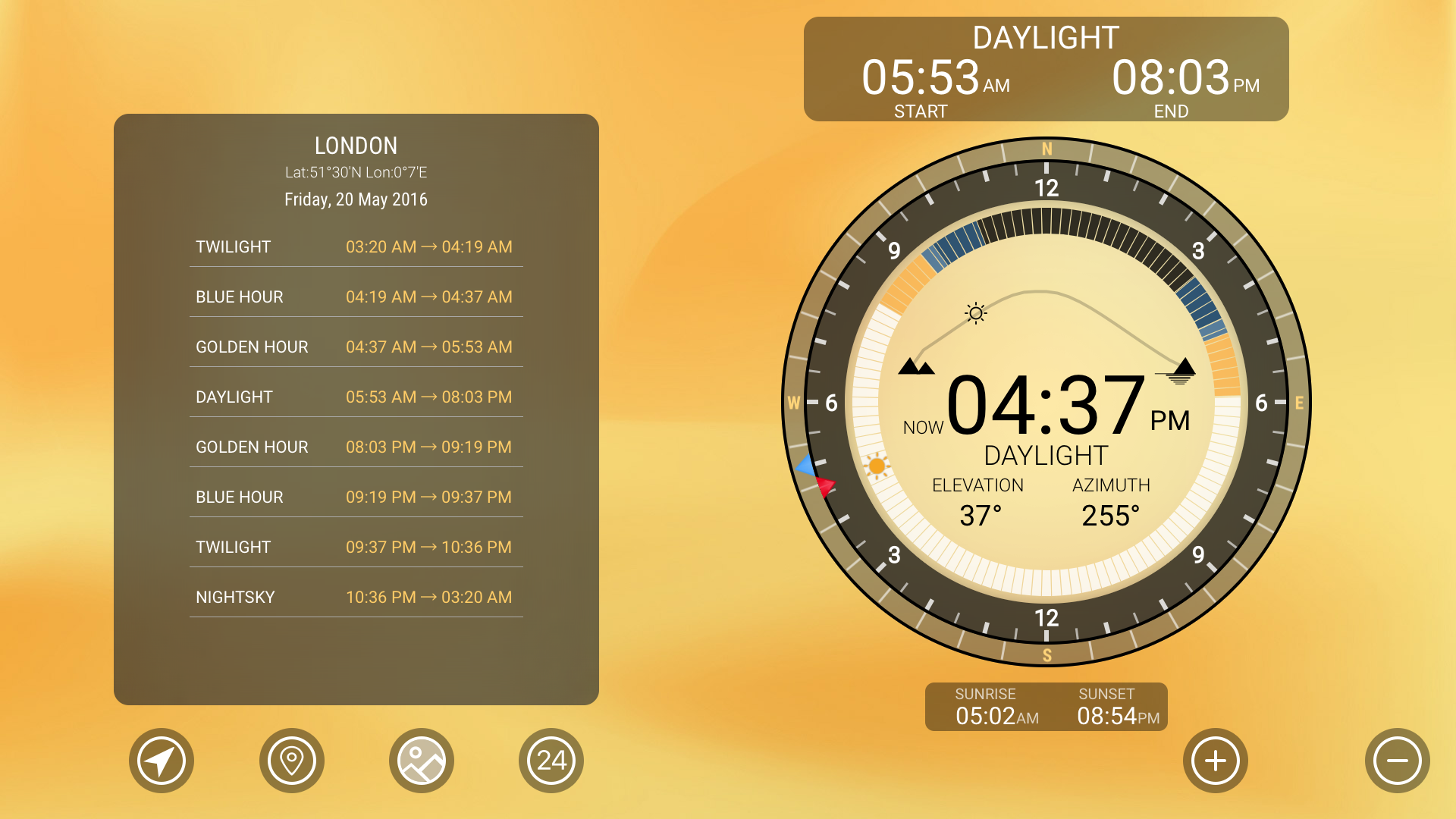 SunIZup - Golden Hour Photos screenshot 5
