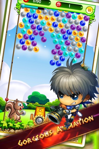 Blue Drop Bubble: Game Shooter screenshot 2