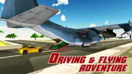 Game screenshot Cargo Airplane Car Transporter – Drive mega truck & fly plane in this simulator game mod apk