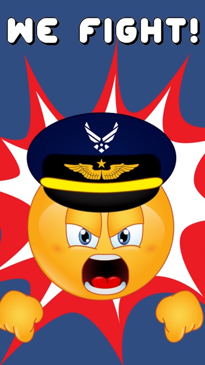 Air Force Emojis Keyboard Memorial Day Edition by Emoji World