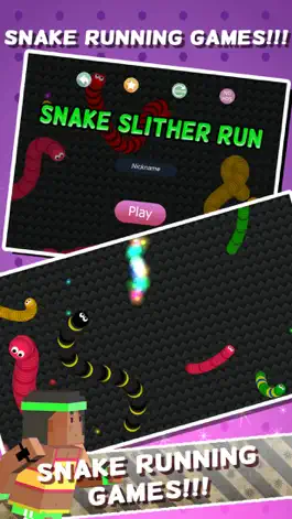 Game screenshot Snake Running Games - Hungry Battle Worm Eat Color Dot Skins mod apk