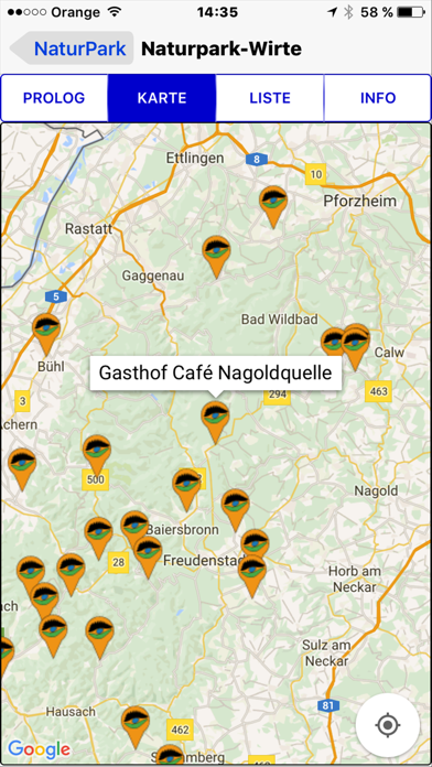 Screenshot #3 pour Naturpark-Genuss-App