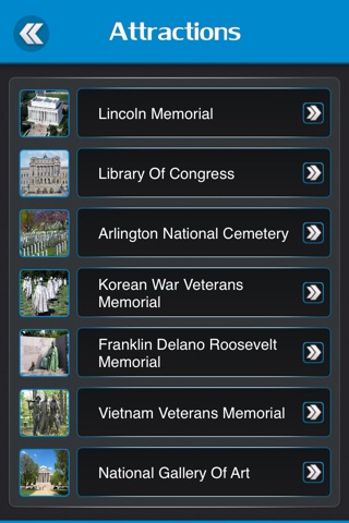Washington City Guide screenshot 3