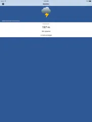 gewitter lite - entfernung zu blitzen berechnen ipad bildschirmfoto 1