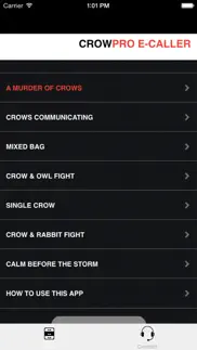 crow calls & crow sounds for crow hunting + bluetooth compatible iphone screenshot 2