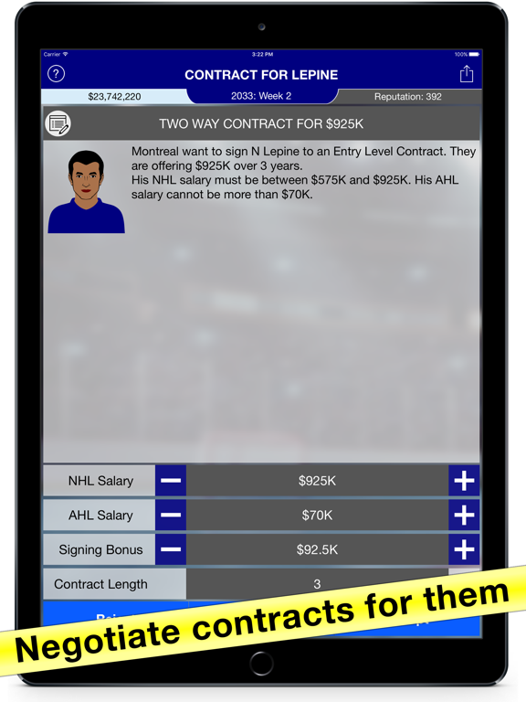 Hockey Agent: Team Manager simのおすすめ画像3