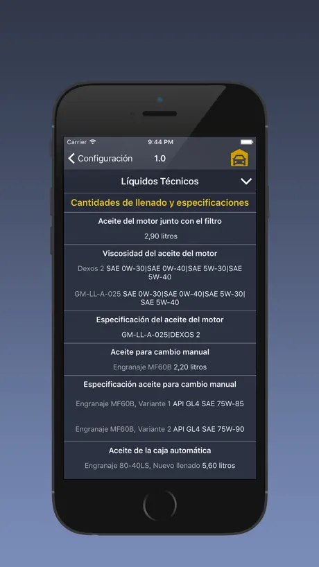 TechApp para Opel