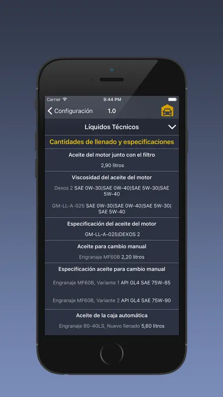TechApp para Opel screenshot 5 of 5