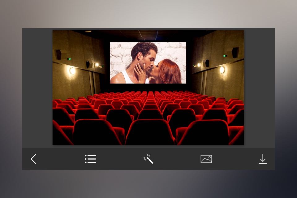 Movie Theater Photo Frames - Elegant Photo frame for your lovely moments screenshot 2