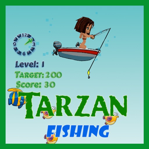 Fishing Hunting Kids Game Tarzan the Jungle Adventure Edition Icon