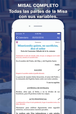 LiturGuia screenshot 2