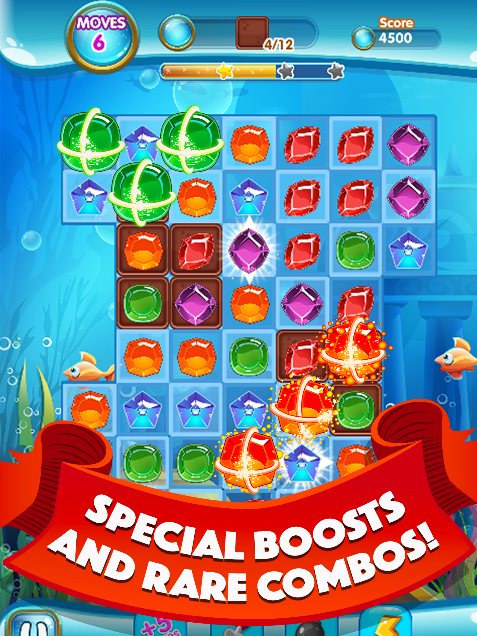 Jelly Galaxy Blast - Amazing Match 3 Puzzle screenshot 5