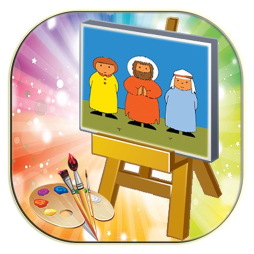 Coloring Stories for Kids Icon