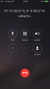 Emergency Call Anywhere screenshot