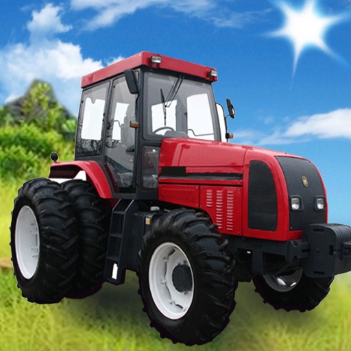 Farming Tractor Pro:Driving Simulator － Free  Offroad Truck Racing Game Icon