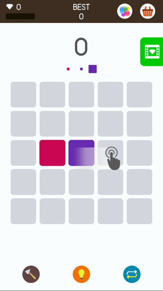 #1. Squares: A Game about Matching Colors (iOS) 由: Simple Machine, LLC