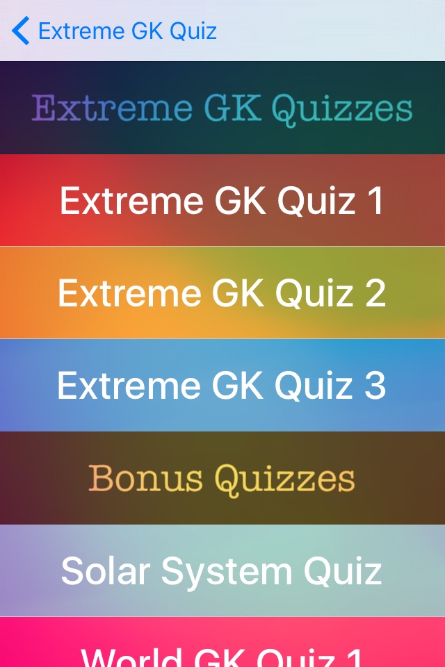 Extreme General Knowledge Quiz screenshot 2