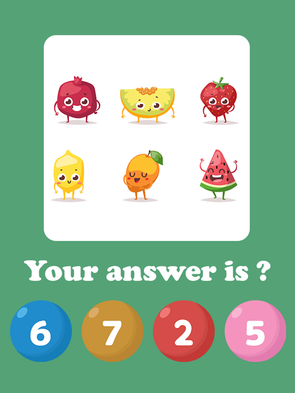 Screenshot #6 pour Apprendre À Compter - Jeu De Mathématiques Pour Les Enfants De 2 À 6 Ans