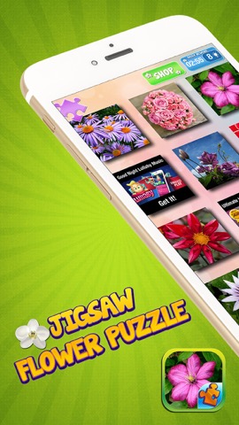 ジグソーの花のゲーム – 春をテーマにした面白いパズルのおすすめ画像1