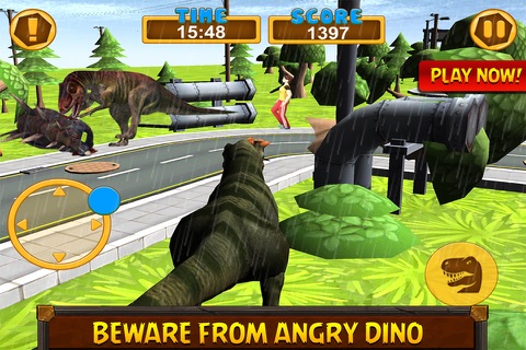 Dino Attack City 3D screenshot 4