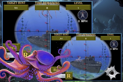 Dangerous  Sea Monster Hunter Pro : Hunt Giant Octopus screenshot 2