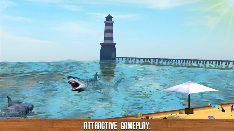 Furious Shark Revolution : Play this Shark Life Simulator to feed and hunt