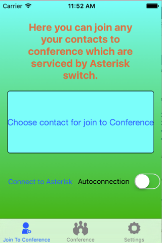 Join to Asterisk Conference screenshot 2