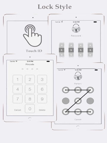 Screenshot #4 pour Security Lock System for Social - Safe with password locks