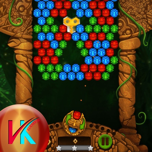 Sun Temple Bubble Match Puzzle