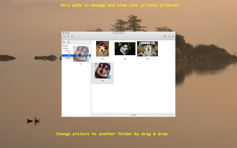 Screenshot #2 pour Privacy Photos