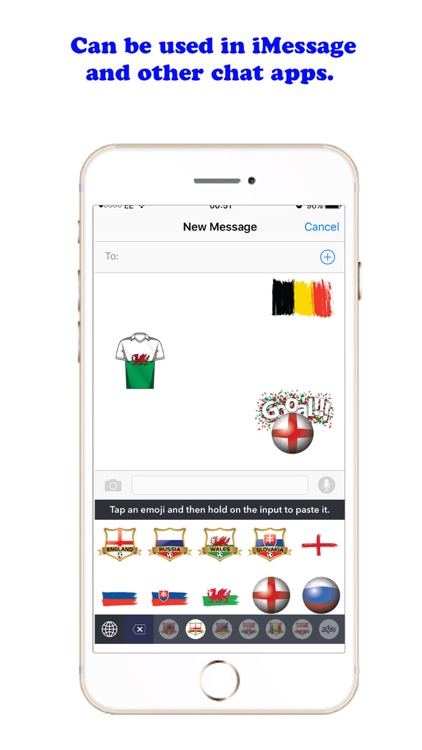 EuroMoji - Euro 2016 Emoji Sticker Keyboard