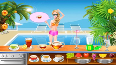 Crazy Girls Pool Party iPhone screenshot