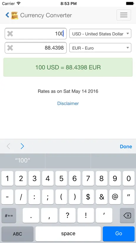 Bank Interest Calculator