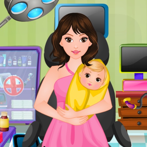 Mom Newborn Baby - games for girls Icon