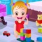 Cute Baby Hazel Learn Shapes