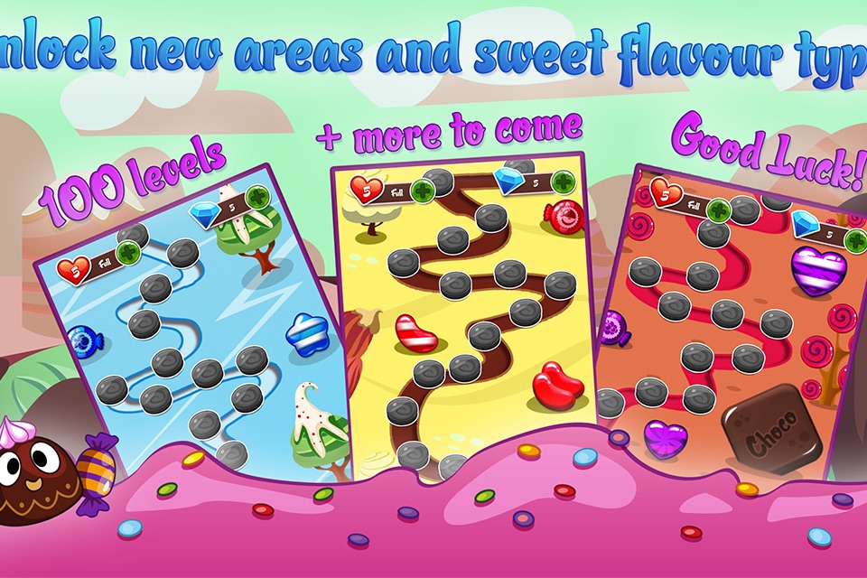 Sugar Sweets - Match 3 screenshot 4